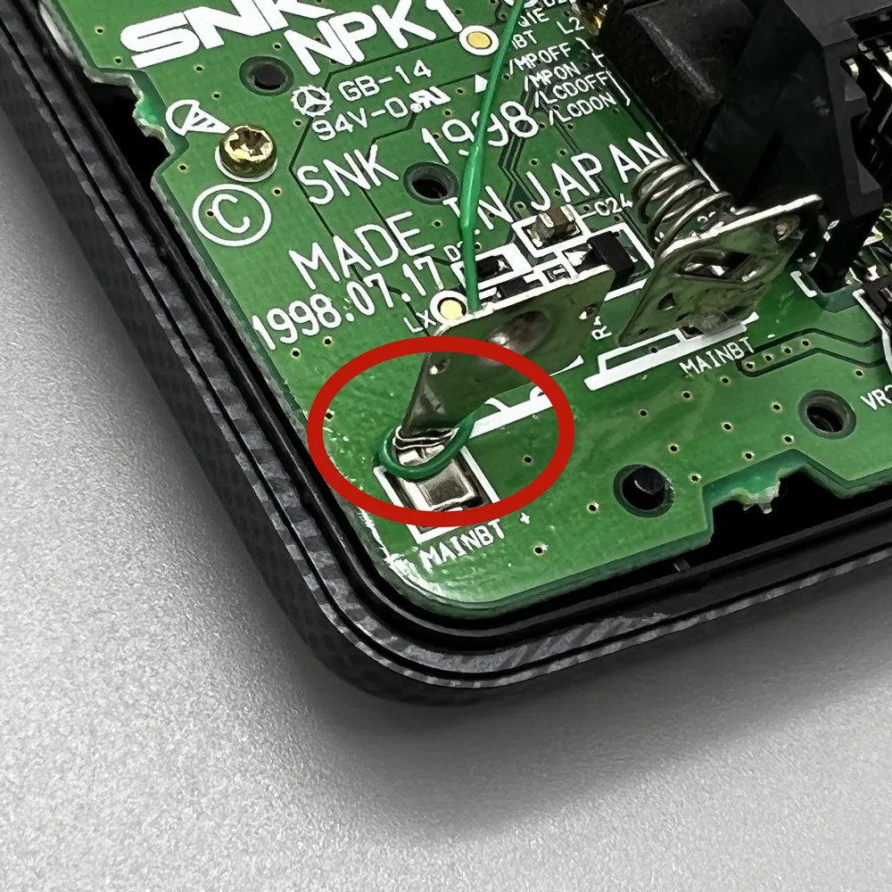 2.6” IPS High Brightness LCD Screen For Neo Geo Pocket NGP Console Replacement