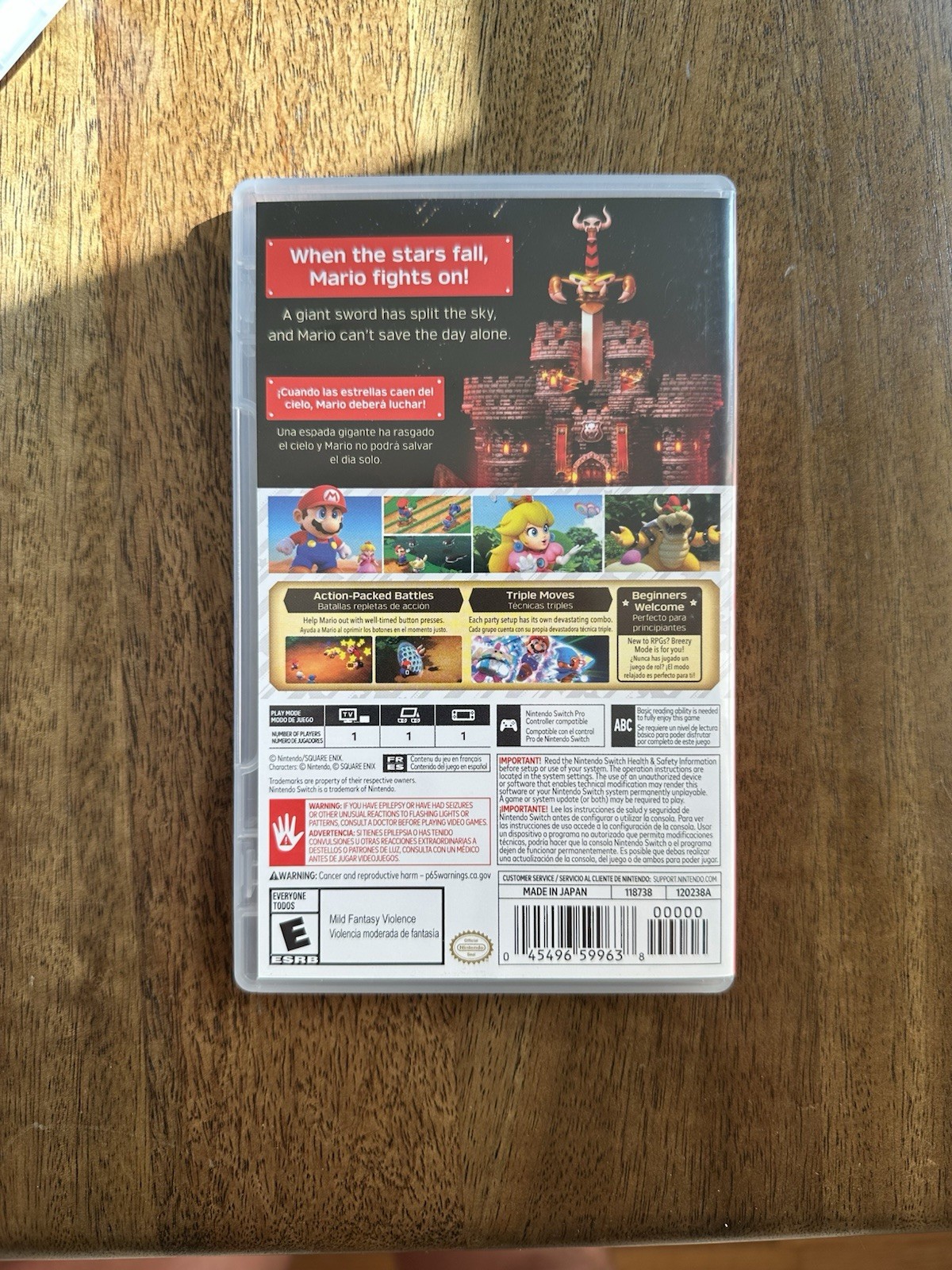 Nintendo Super Mario RPG (Nintendo Switch) Role Playing E-Everyone