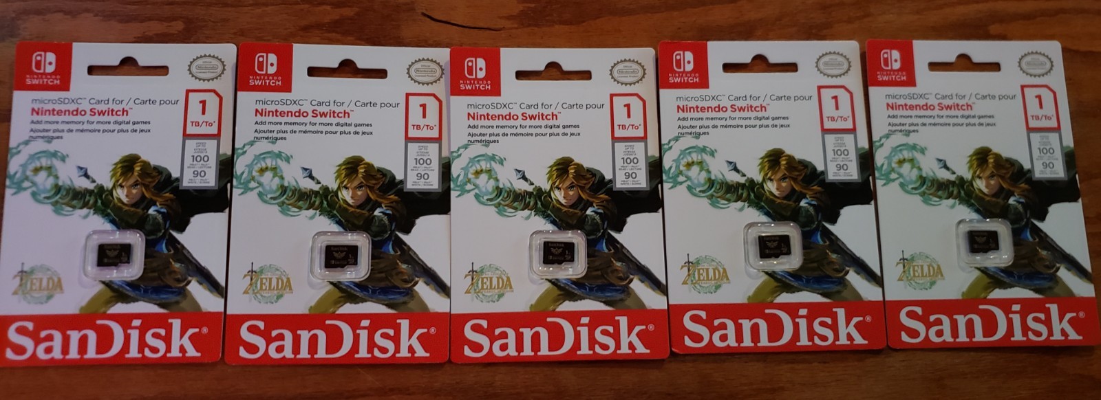 SanDisk 1TB microSDXC Memory Card for Nintendo Switch Zelda Edition micro SDXC