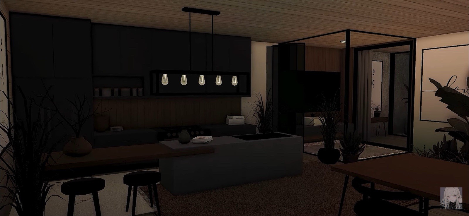 LUXURY MODERN CABIN BLOXBURG.CHECK DESCRIP.FAST BUILDER FOR AFFORDABLE PRICE