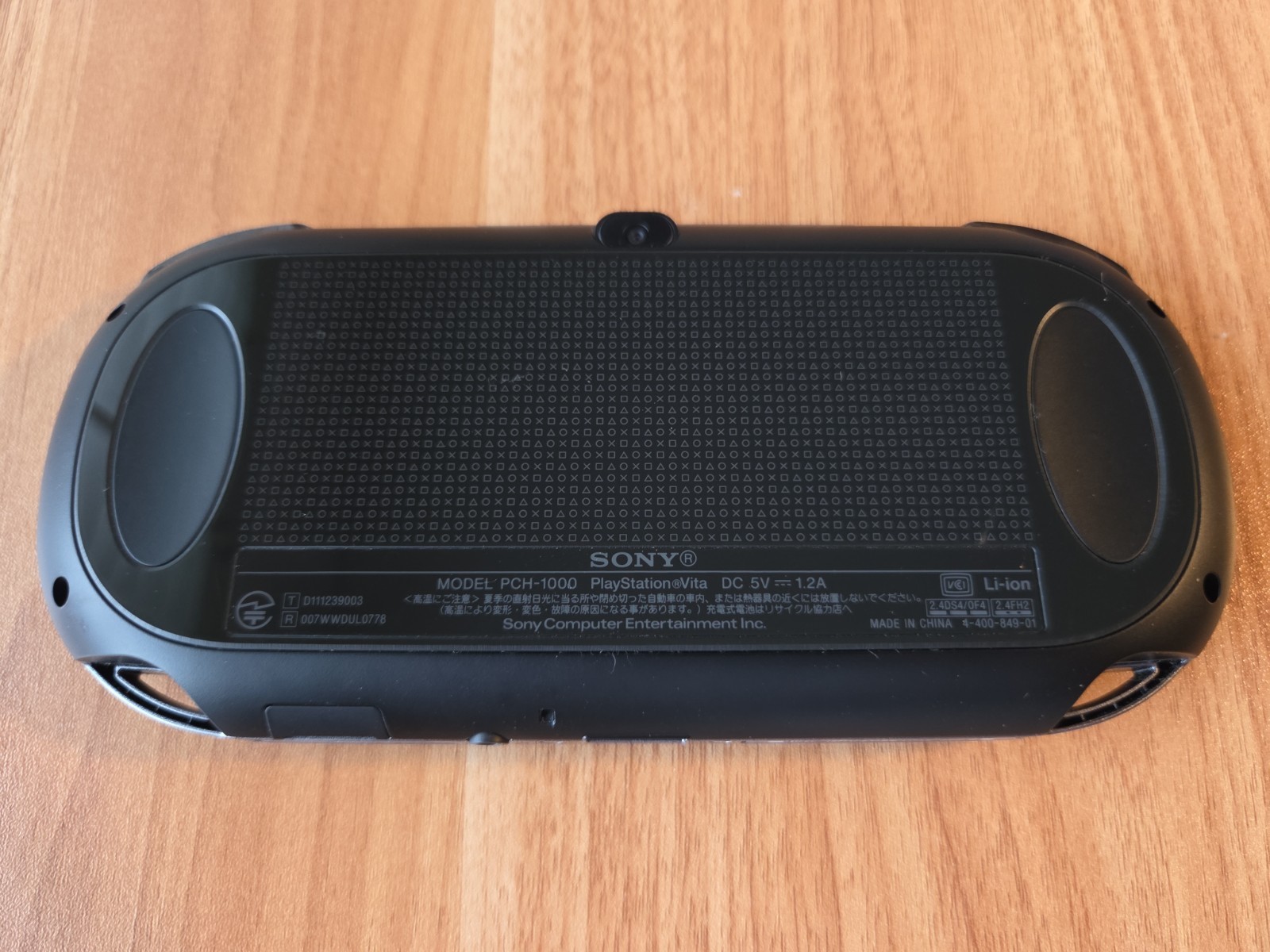 PlayStation PS VITA Console Wi-Fi Model Crystal Black PCH-1000 ZA01 US SELLER