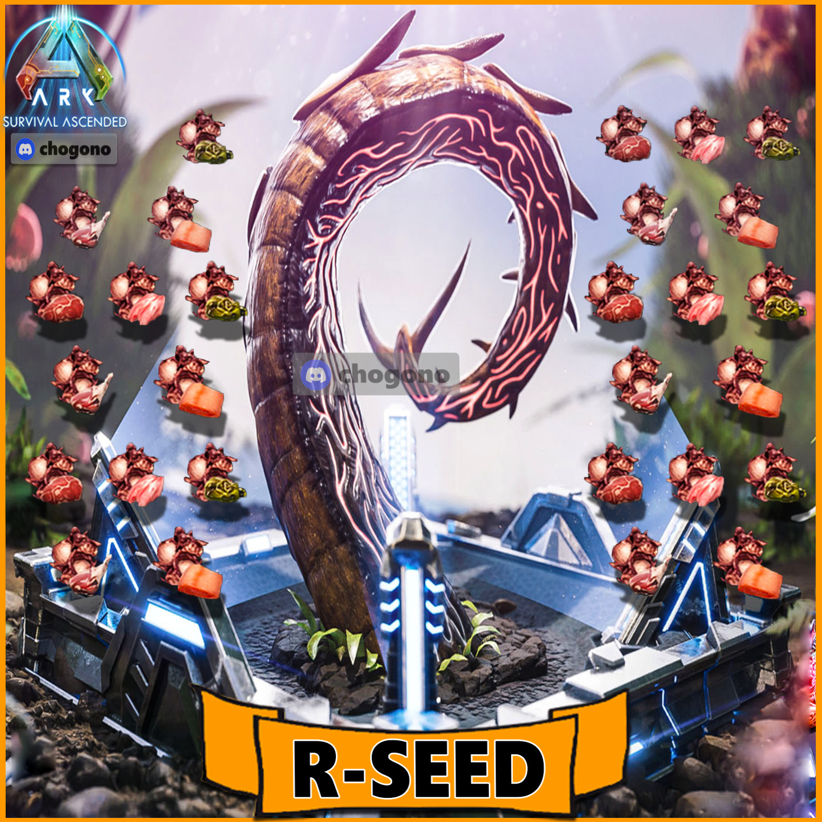 Ark Survival Ascended PC PS5 XBOX – Official PVE – R Seed Meat Fish Prime 🔥