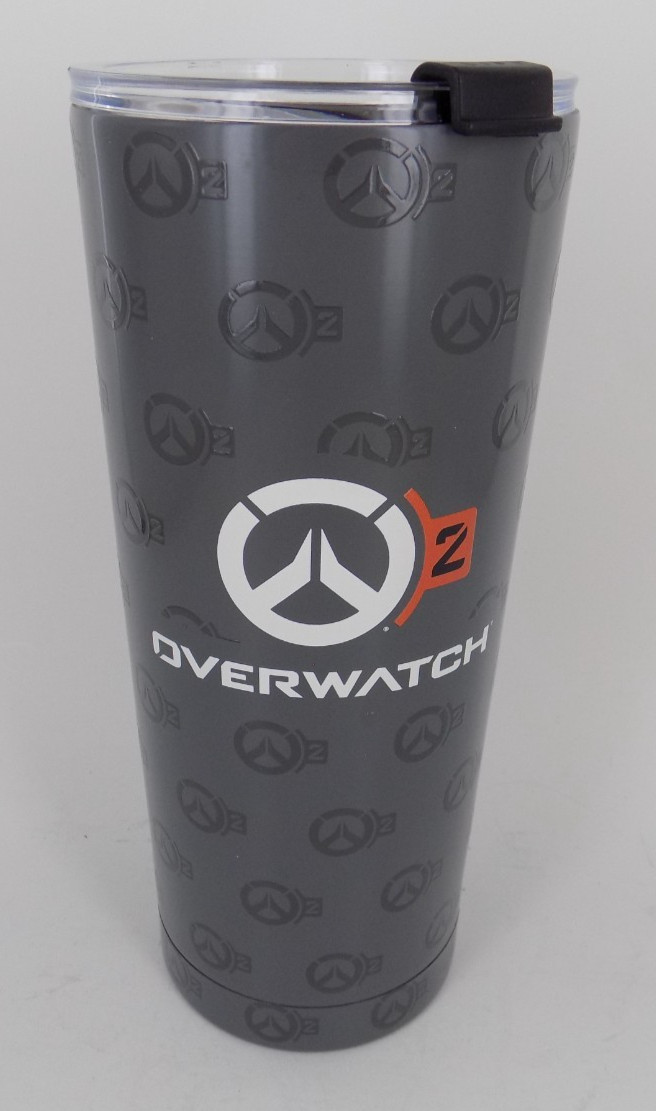 Overwatch 2 Official Blizzard 24oz Stainless Steel Tumbler Mug! FREE SHIPPING!