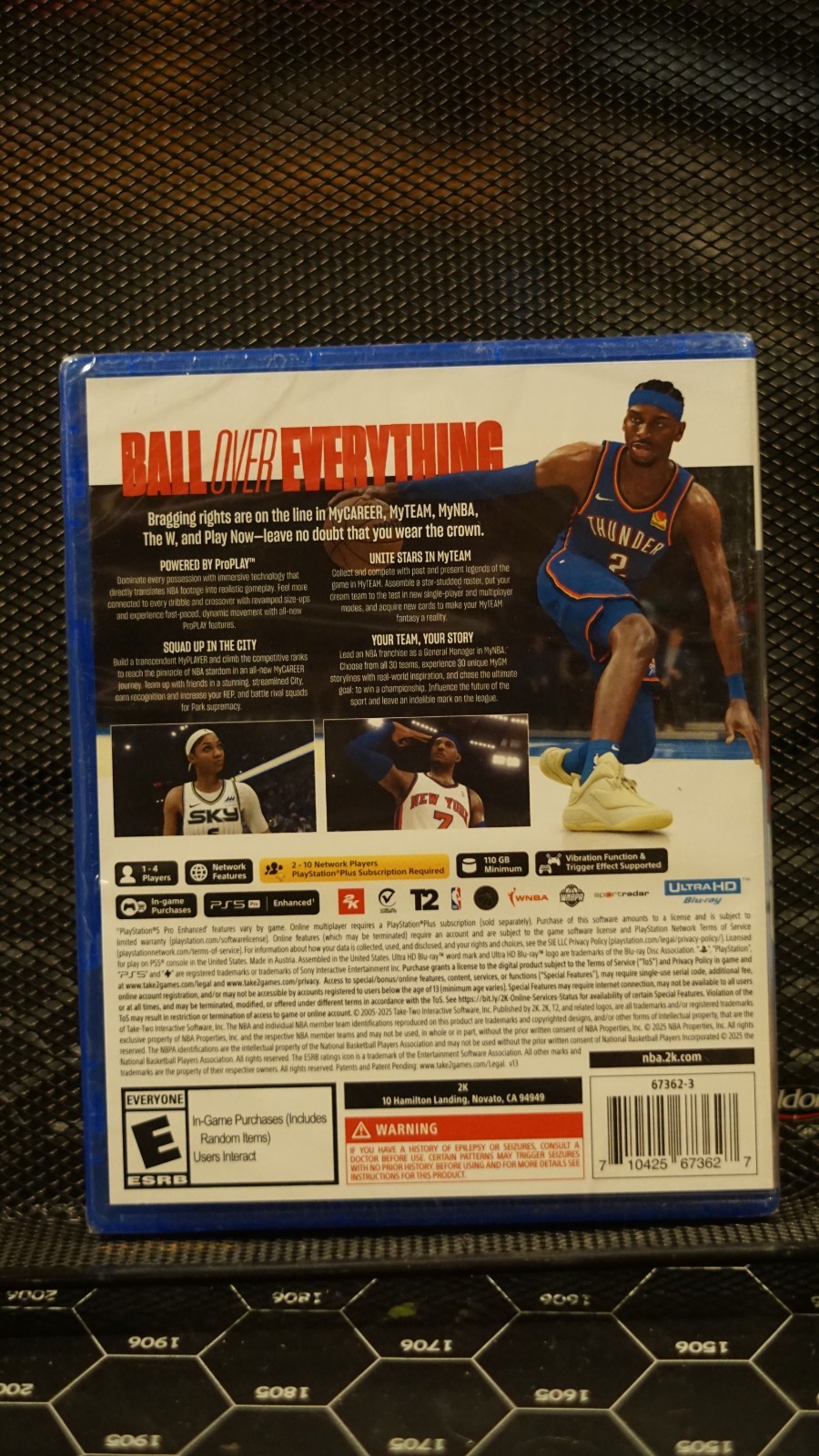 NBA 2K26 for Play Station 5 (PS5) New/Sealed