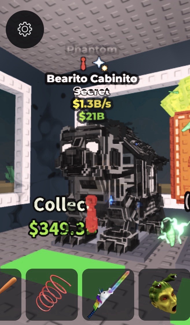 Bearito Cabinito 1.3b/s – Phantom – Extremely Rare – Steal a Brainrot