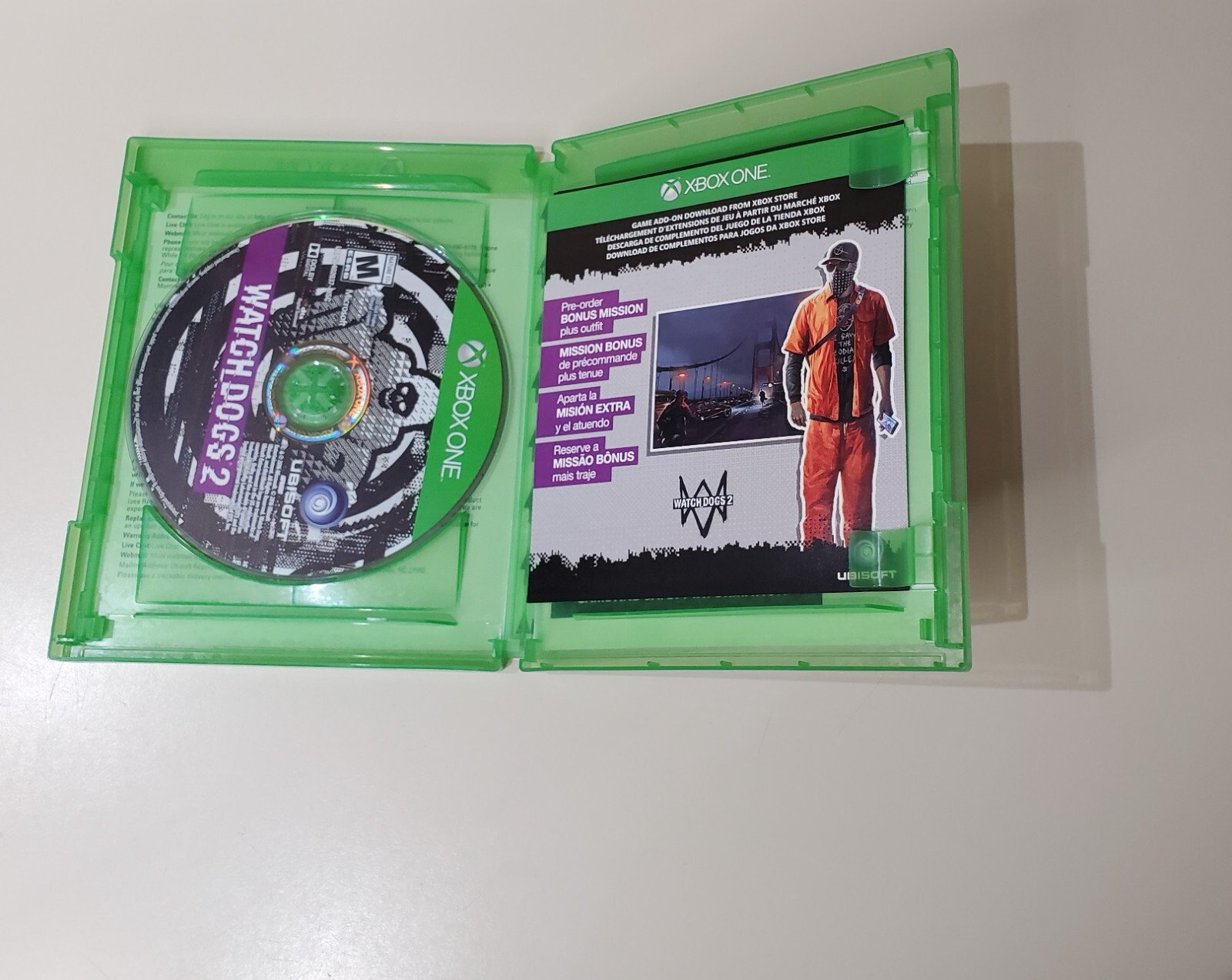 Watch Dogs 2 (Microsoft Xbox One, 2016)