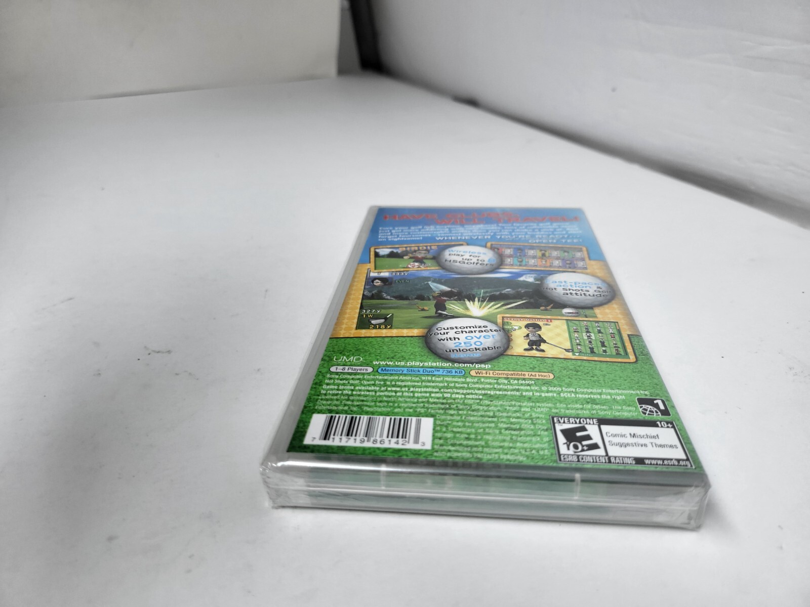 NEW Factory Sealed Hot Shots Golf Open Tee Game for the SONY PSP Console System