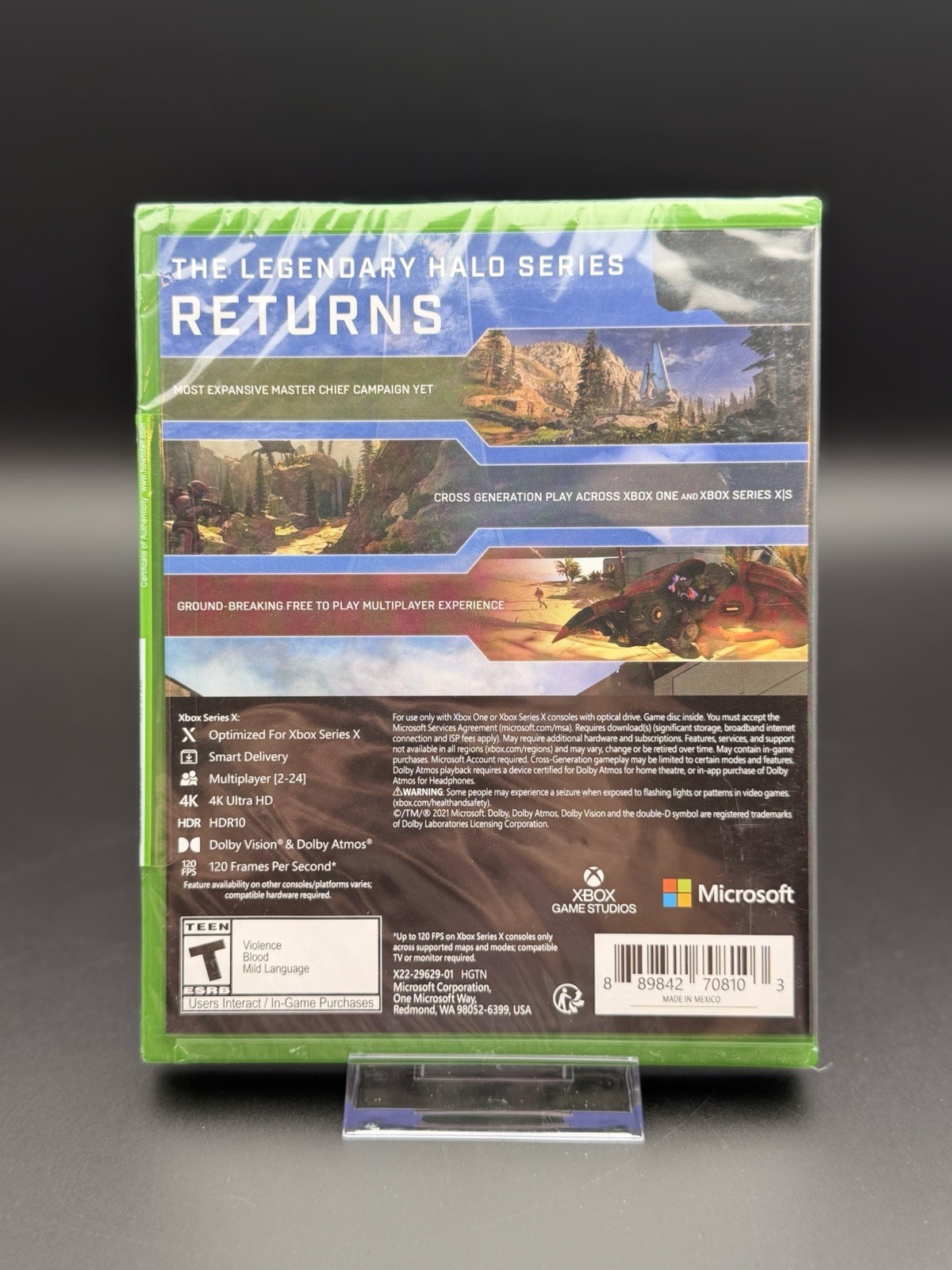 HALO INFINITE XBOX SERIES X XBOX ONE BRAND NEW FACTORY SEALED