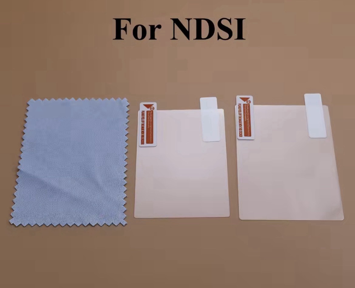 Top Bottom Clear Protective Film For Nintend NDS DSi NDSi XL LL Screen Protector
