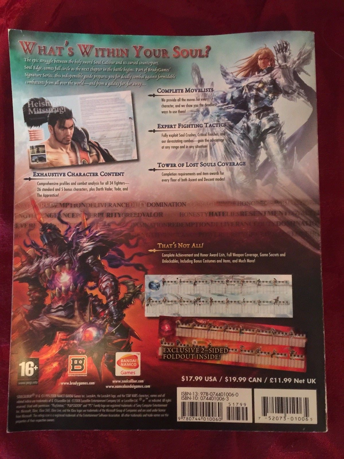 Soulcalibur IV by Bandai Namco and BradyGames Staff 2008 Paperback
