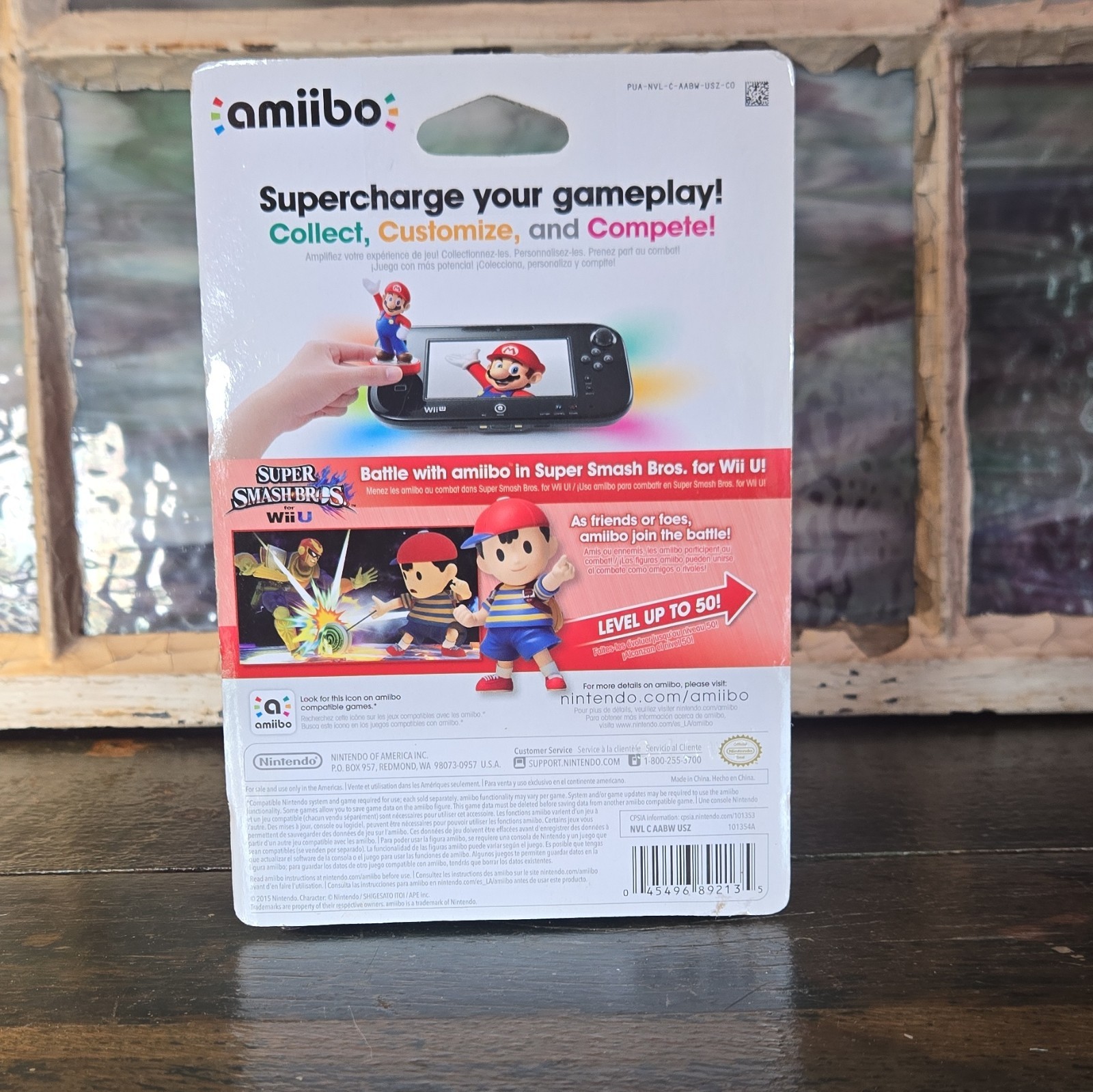 Nintendo amiibo Ness Collectible Figure for Super Smash Bros.