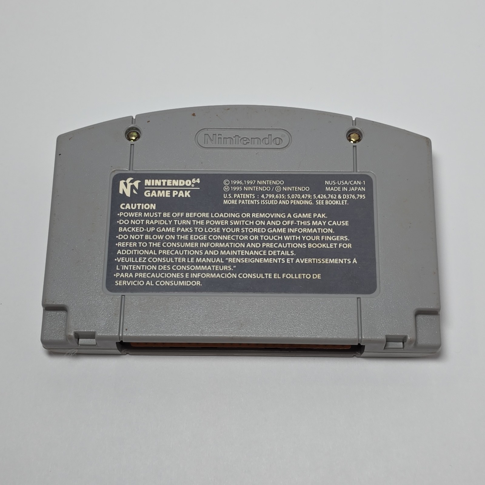 Hybrid Heaven – Nintendo 64 (N64) CART ONLY, Damaged Label