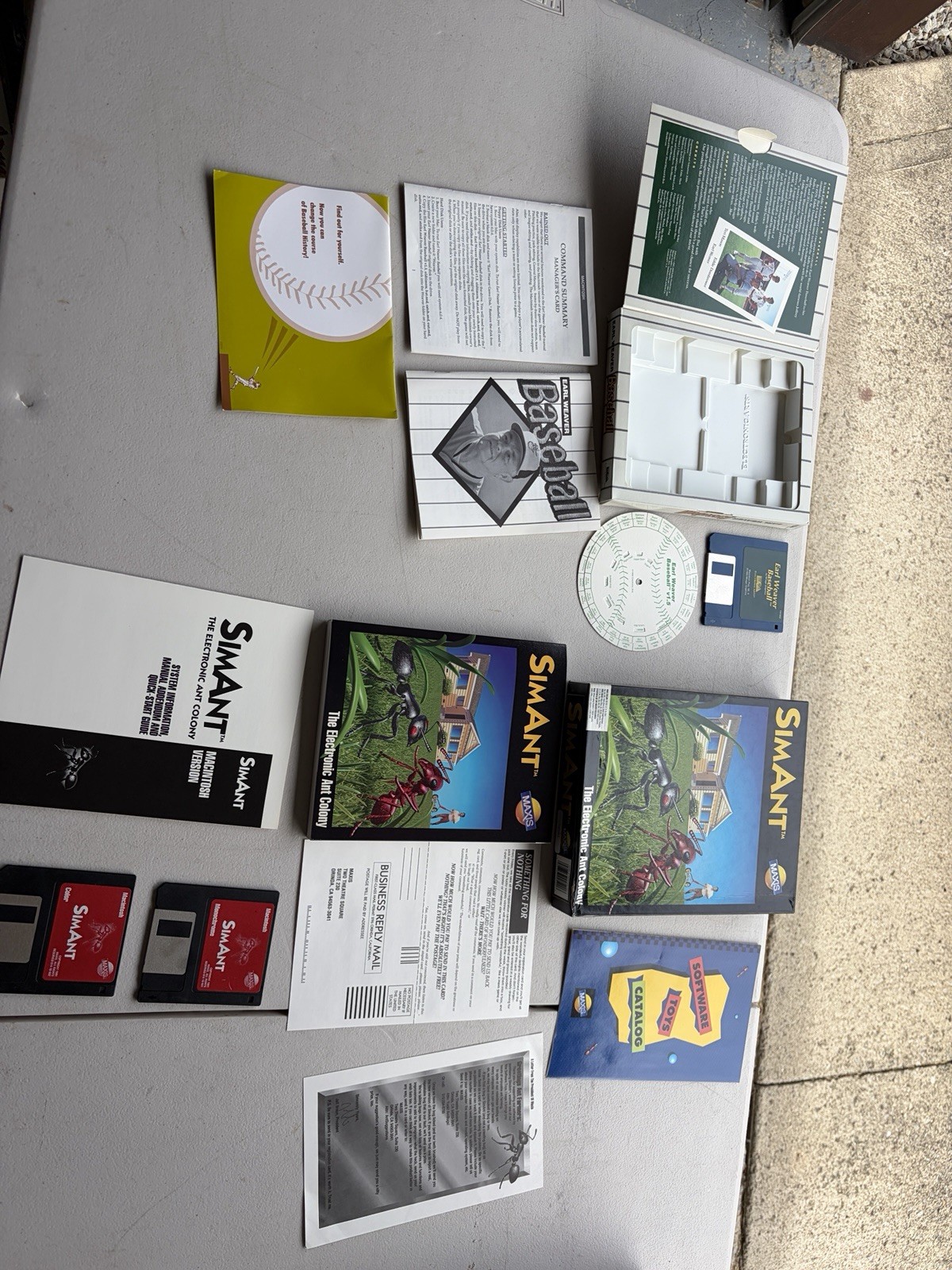 Apple Macintosh PC Big Box Computer Game Mac: Warlock, PT109, Bomber, Etc Lot