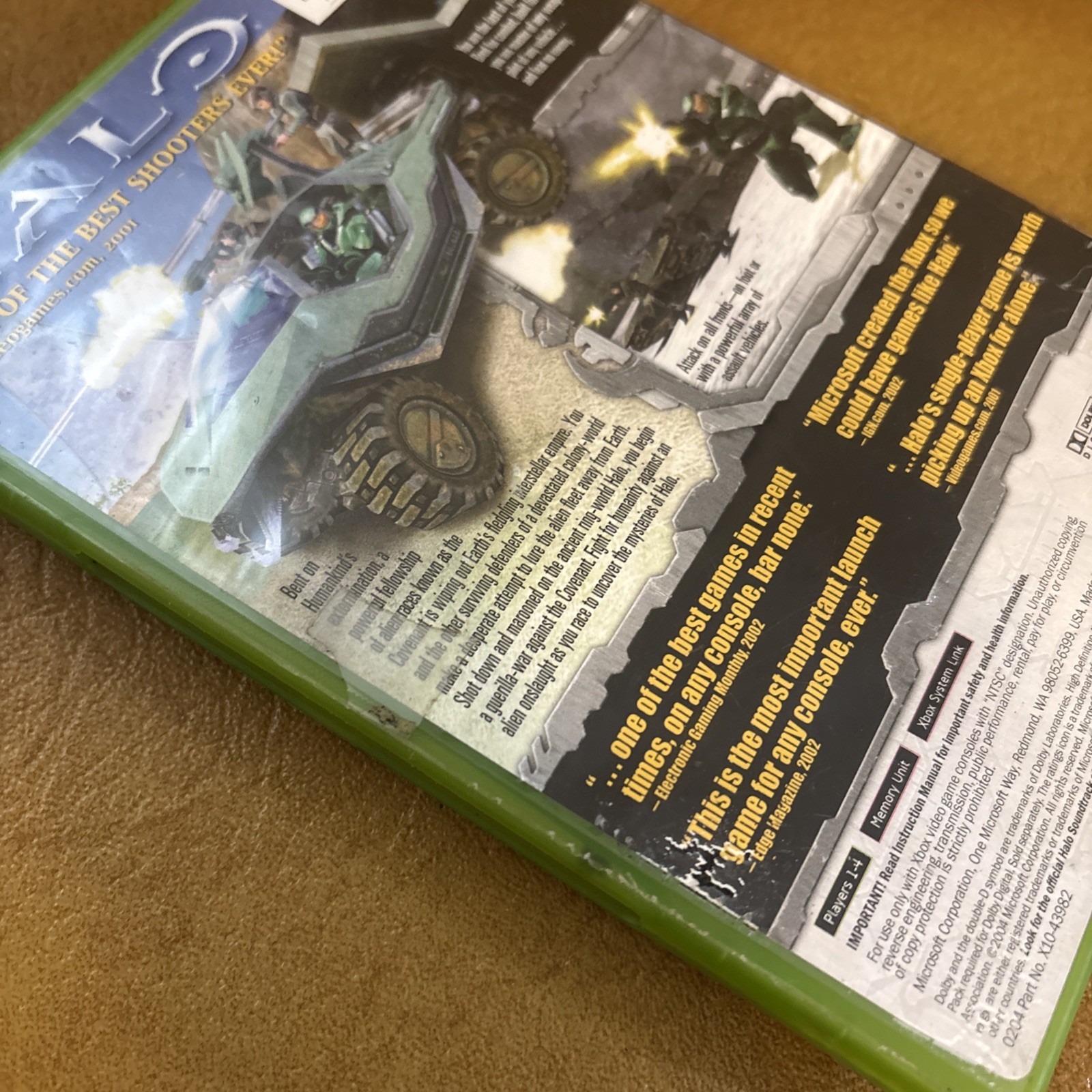 Halo: Combat Evolved (Microsoft Xbox, 2001)