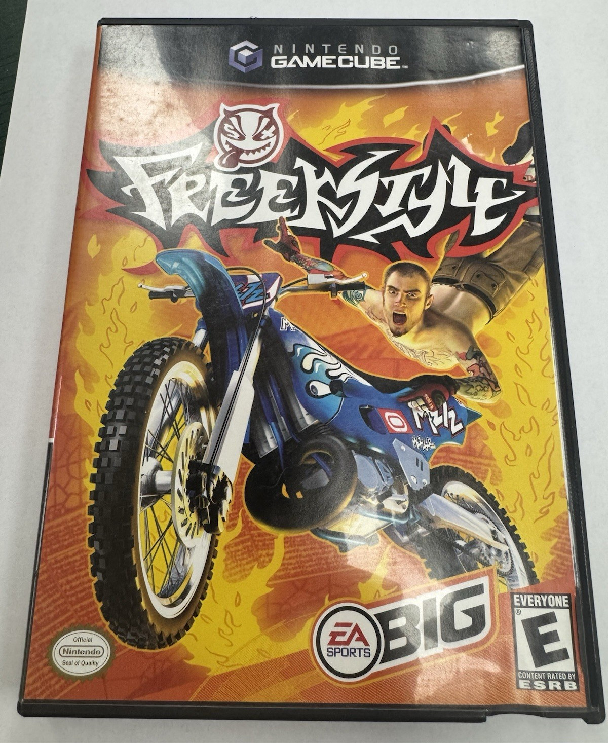 Freekstyle Nintendo GameCube EA SPORTS BIG 2002 Motocross Multiplayer Manual