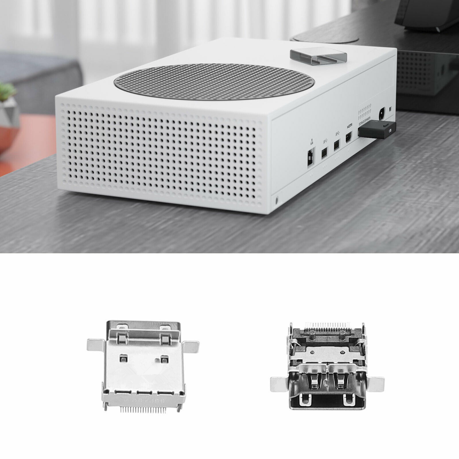 Console HDMI Port Interface Socket Jack Connecter For Microsoft Xbox Series X