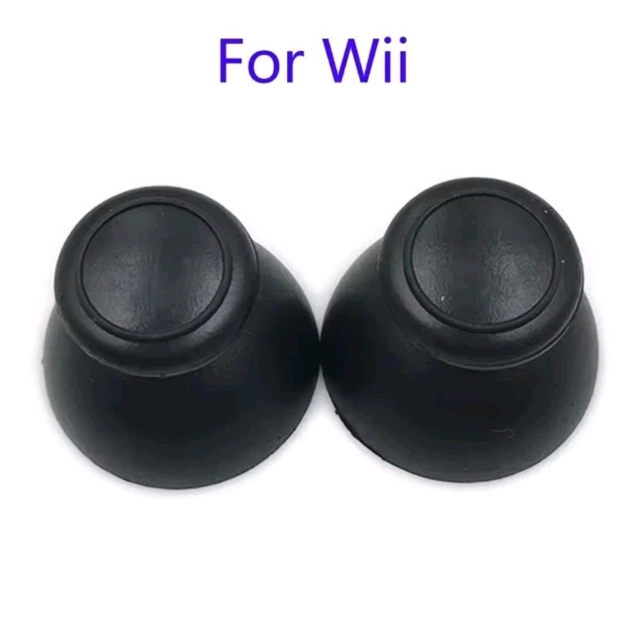 2 PCS Nintendo Wii Joystick Replacement Analog Controller Thumb Stick Grip Cap