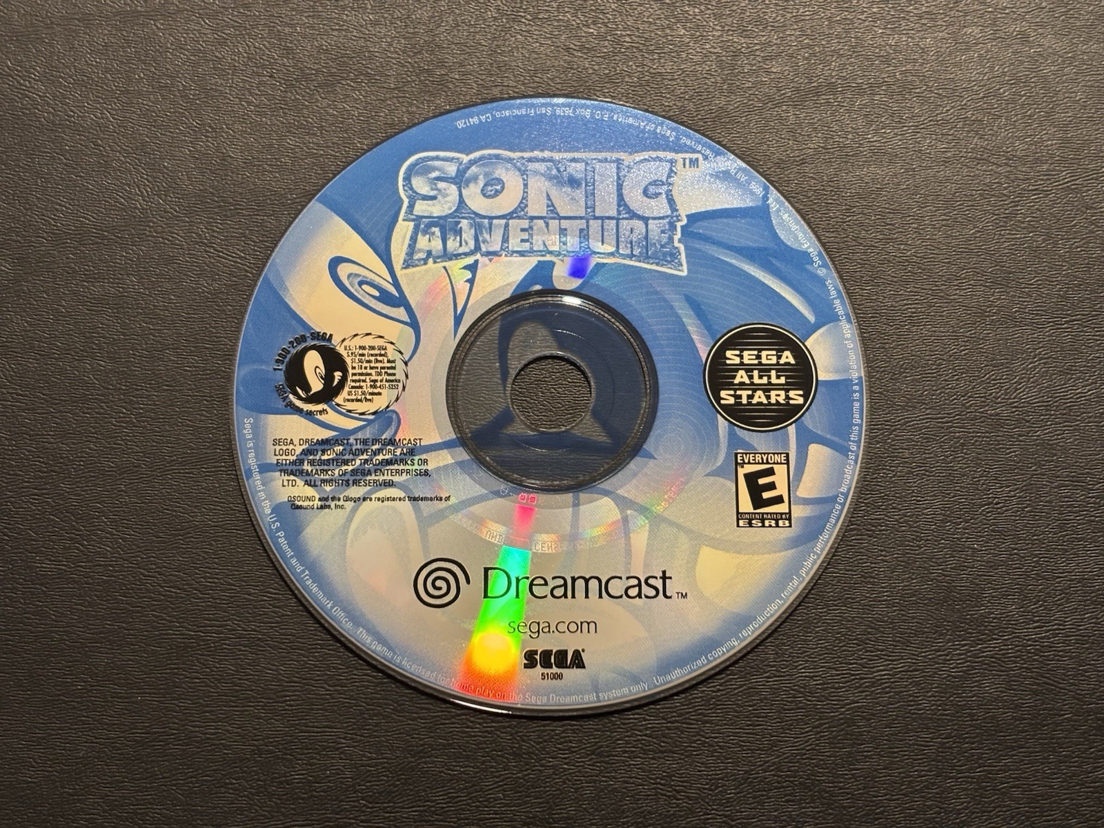 Sonic Adventure (Sega Dreamcast, 1999) CIB Complete Tested & Works Authentic
