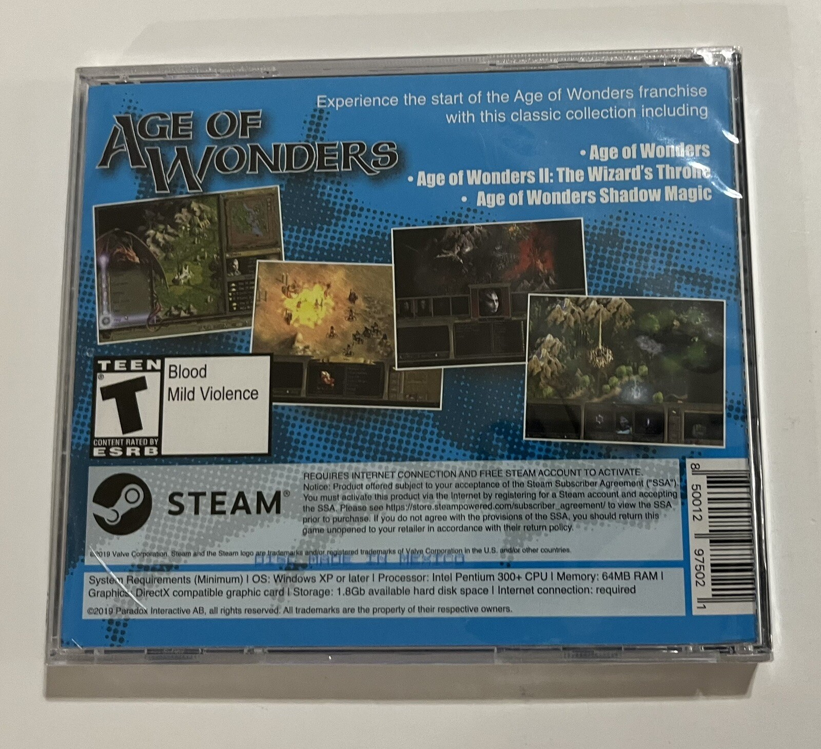 Age of Wonders Classic Bundle New Sealed PC Games Brand New Sealed