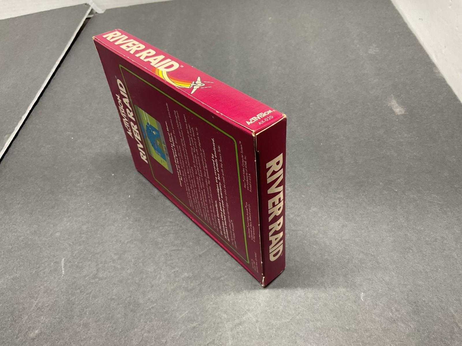 Atari 2600 River Raid Game Complete in Box Tested CIB