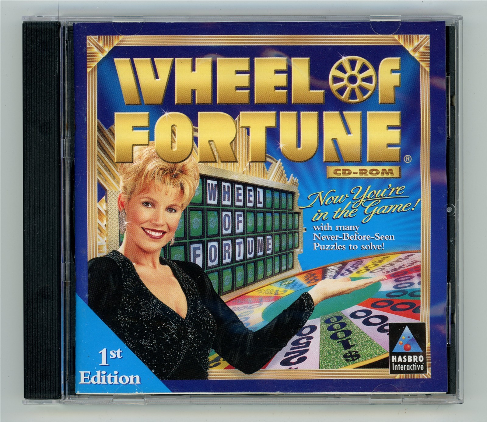 Wheel of Fortune (Windows PC, 1999) TESTED Resurfaced