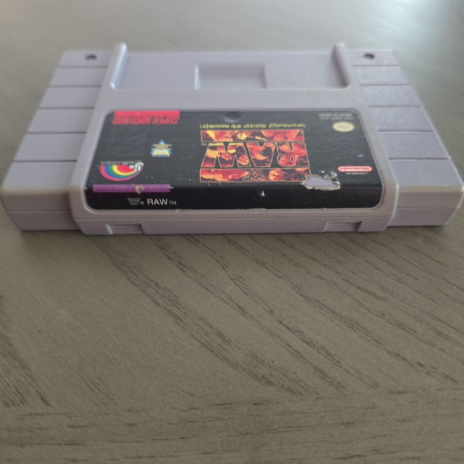 SNES Console Bundle with 4 Games 2 OEM Controllers Tested Great Condition