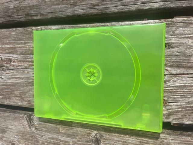 New OEM Replacement Game Cases for Microsoft Xbox 360, Green, O-XBOX360 (R55F)