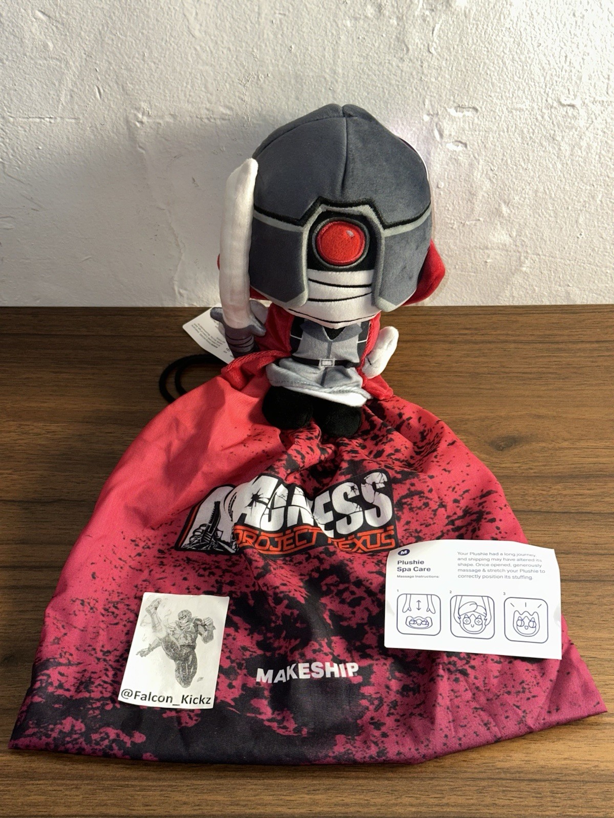 Makeship Madnes: Project Nexus – Director Phobos Plush AUTHENTIC Ships Today