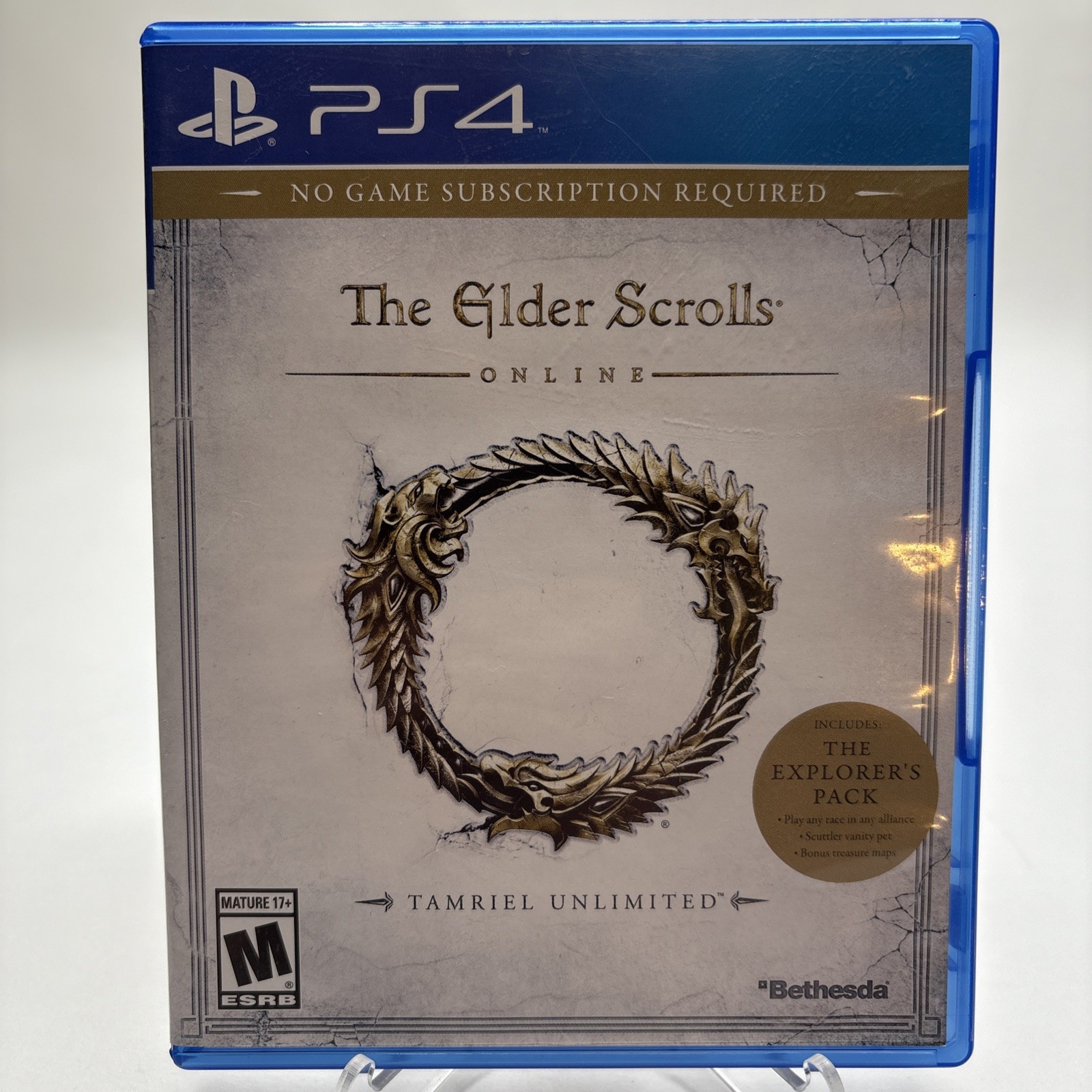 The Elder Scrolls Online Tamriel Unlimited (PlayStation 4, PS4) Digital Game