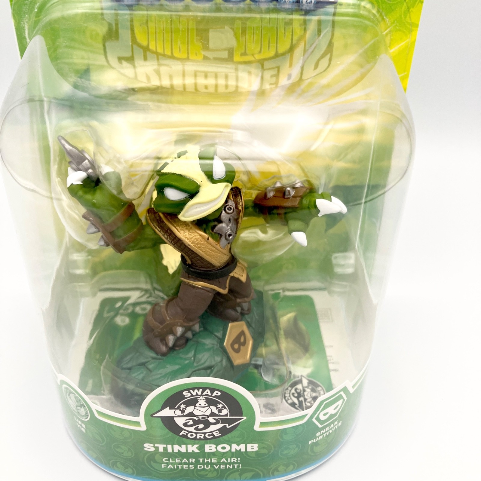 Skylanders Swap Force Stink Bomb Figure Character NIB Activision NEW SEALED