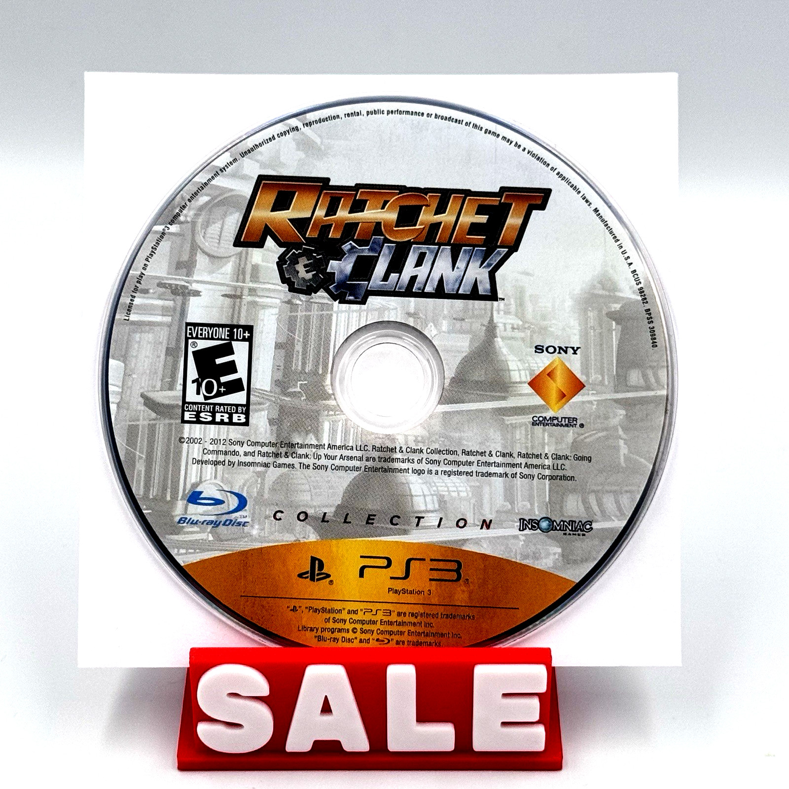 Ratchet & Clank Collection Sony PlayStation 3 PS3 2012 – Authentic & Tested