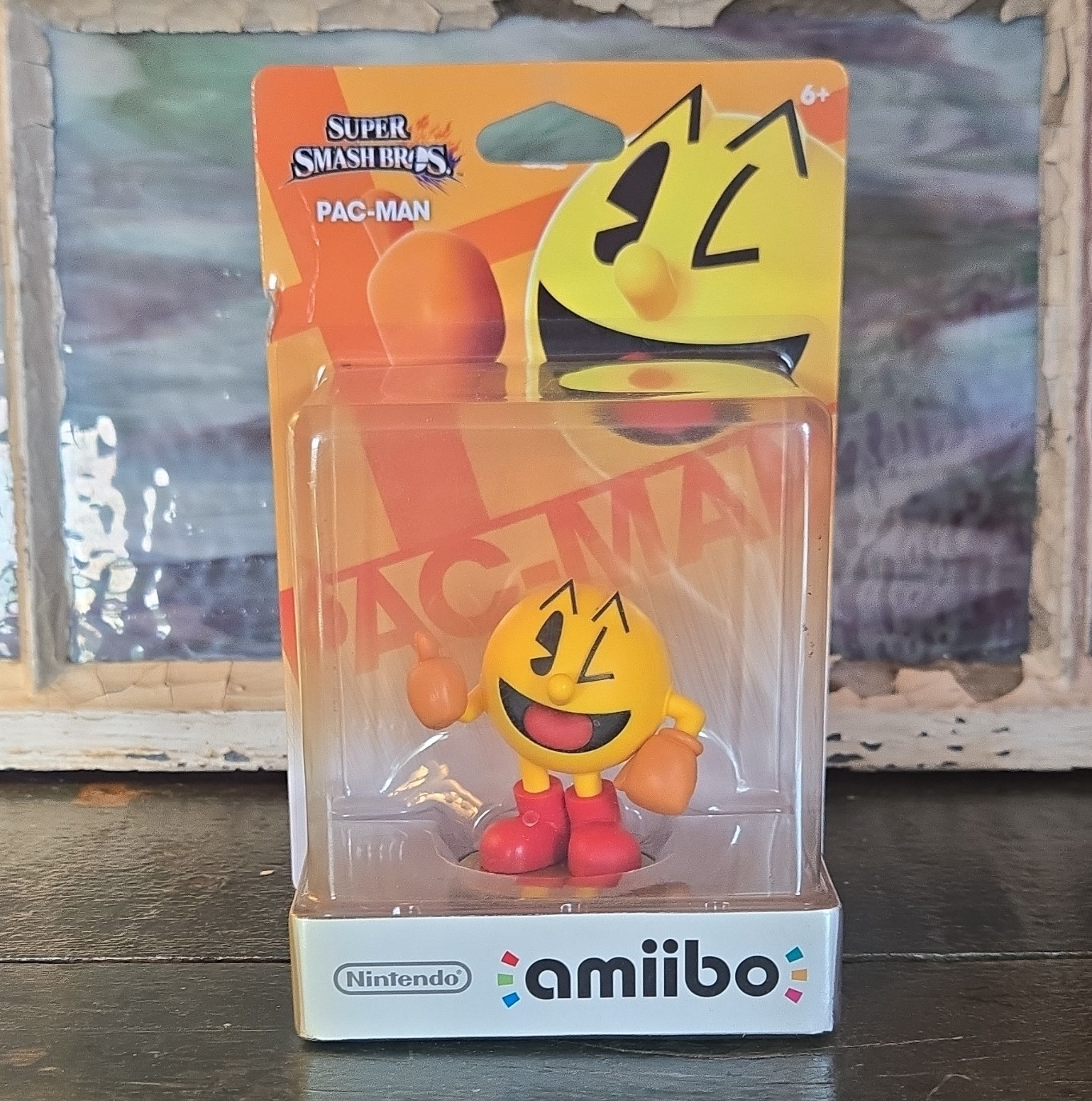 Nintendo amiibo Pac-Man Figure Super Smash Bros. Series for Super Smash Bros.