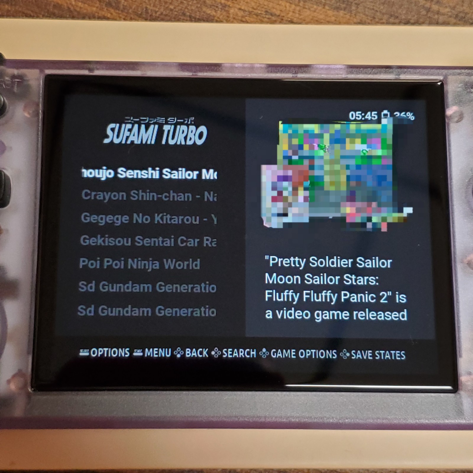 RG35XX H Anbernic Retro Handheld Game Console ROCKNIX OS~ PURPLE Shell 16G+128G