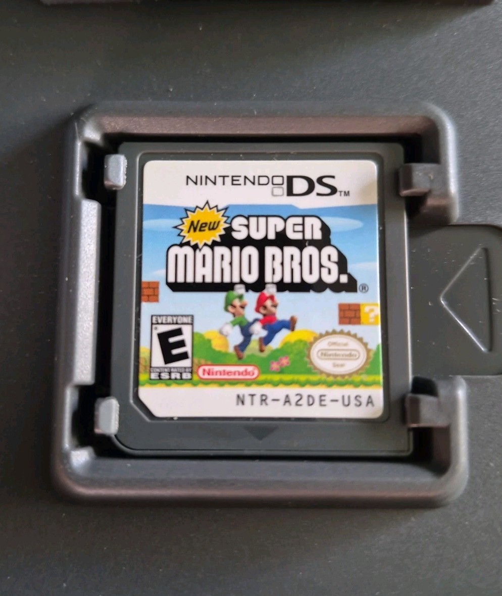 New Super Mario Bros. (Nintendo DS) Complete In Box, Tested & Authentic – USED