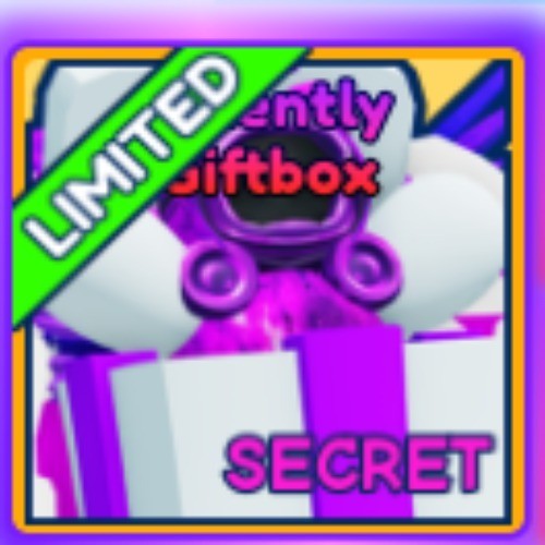 Bubble Gum Simulator Infinity-BGSI- Shiny Mythic Sylently Giftbox (SECRET)