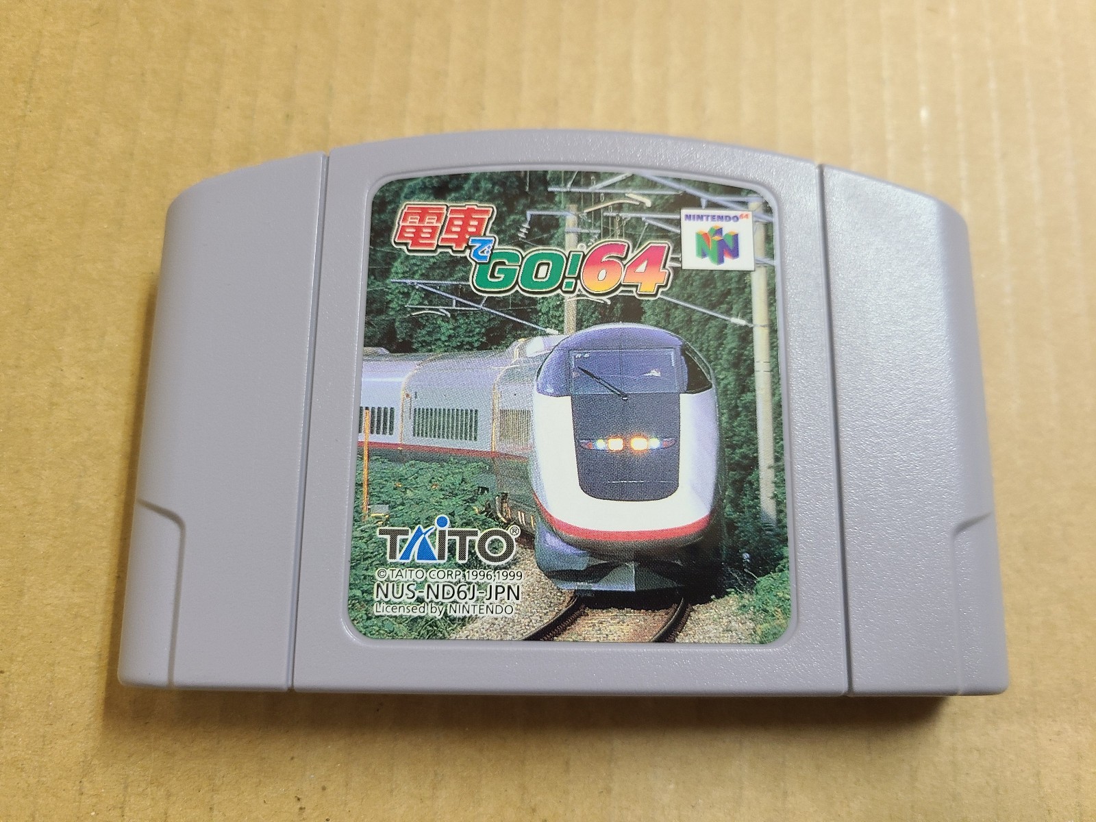 Nintendo64 Densha de Go Controller + Densha de Go! 64 Japan N64 Taito #S03