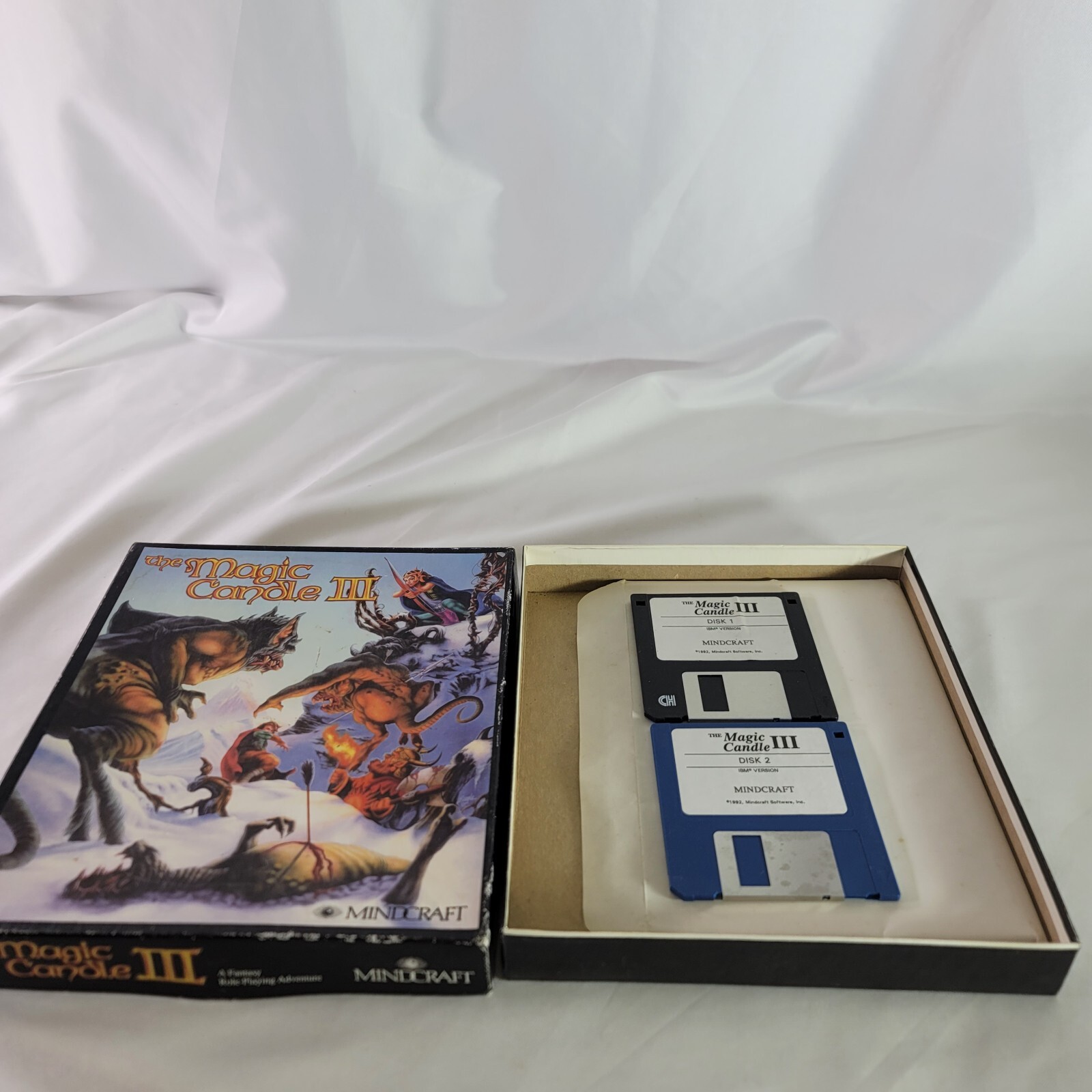 The Magic Candle III Mindcraft MS-DOS 1992 Disks 1 & 2 only