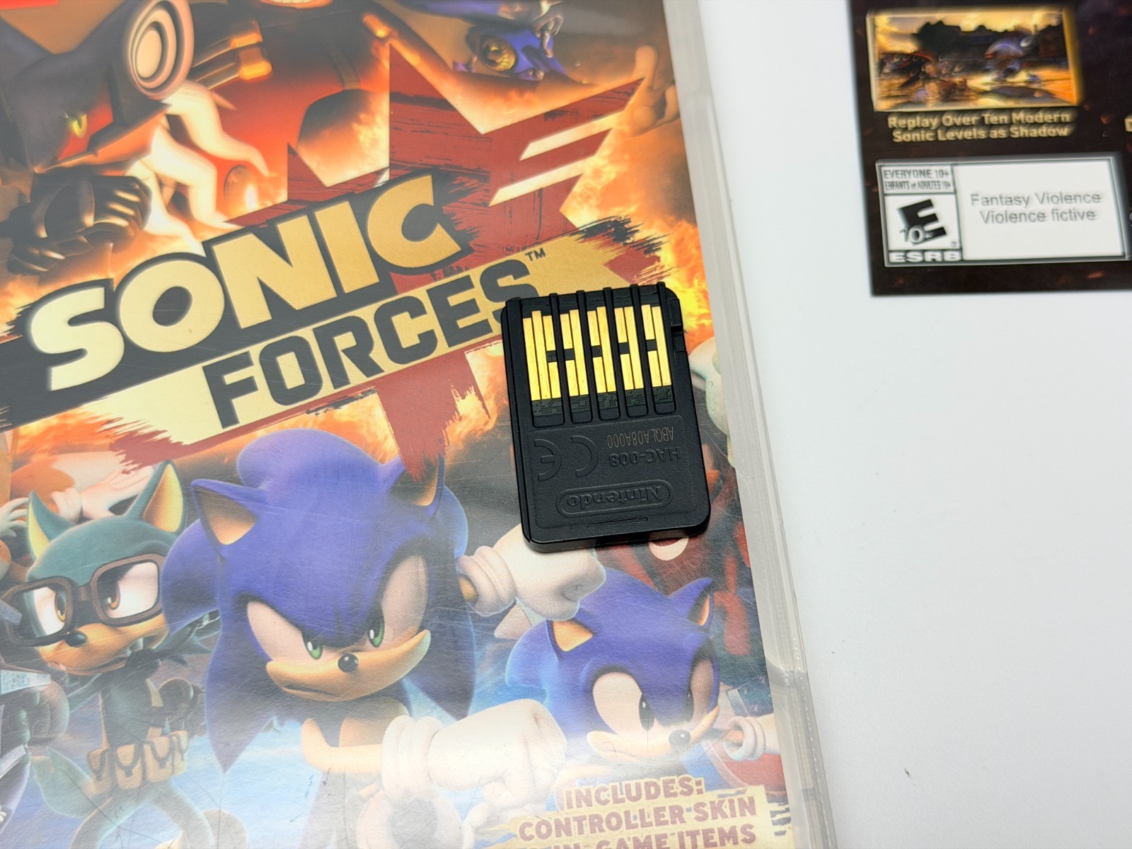 Sonic Forces Bonus Edition (Nintendo Switch) Tested Game Complete