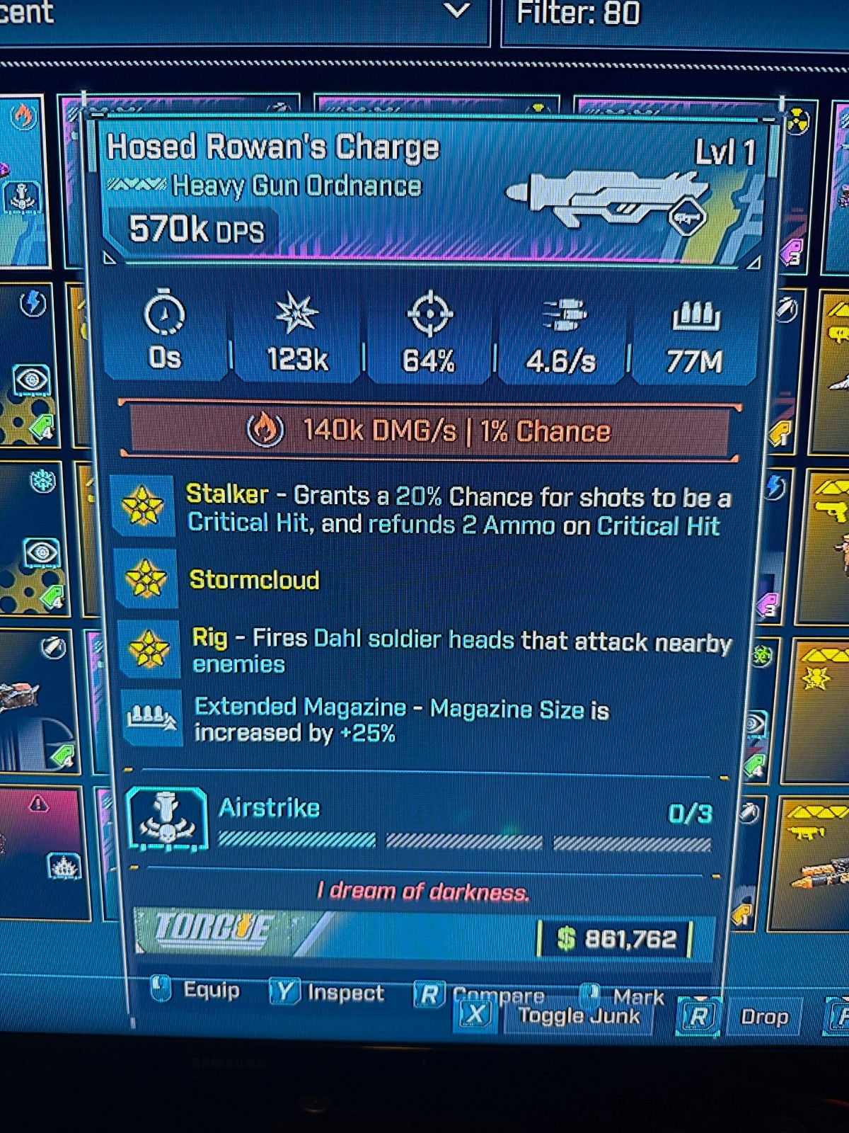 Borderlands 4✨ MODDED LEVEL 1 PEARLESCENT HEIMDAHL ORDNANCE BL4 ✅PC-PS-XBOX✨