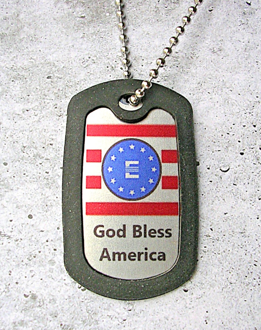 Enclave Dog Tag Necklace Cosplay Prop Gift