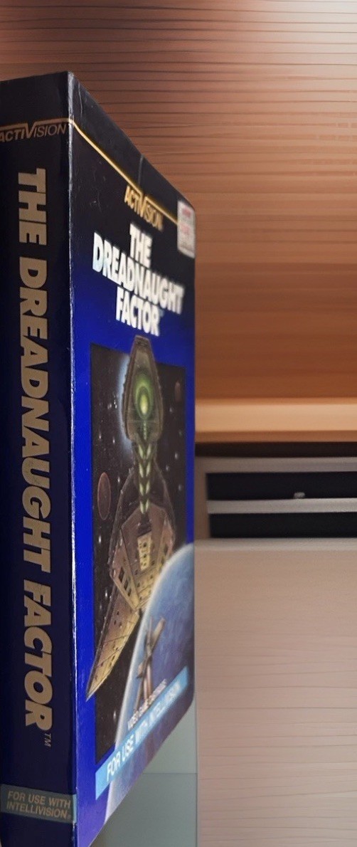 THE DREADNAUGHT FACTOR INTELLIVISION CIB TESTED 7/3