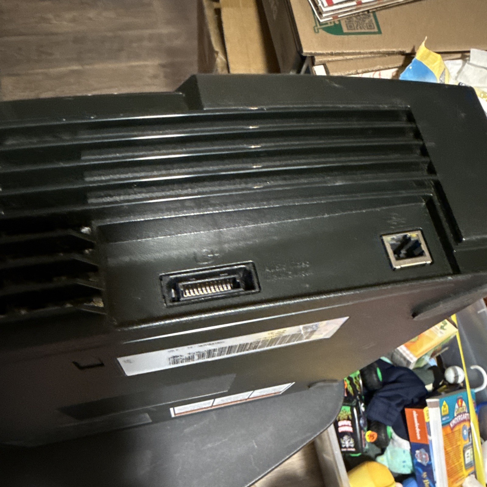Microsoft Original Xbox Black Console 8GB DVD Playback Ethernet NTSC 480p 2001