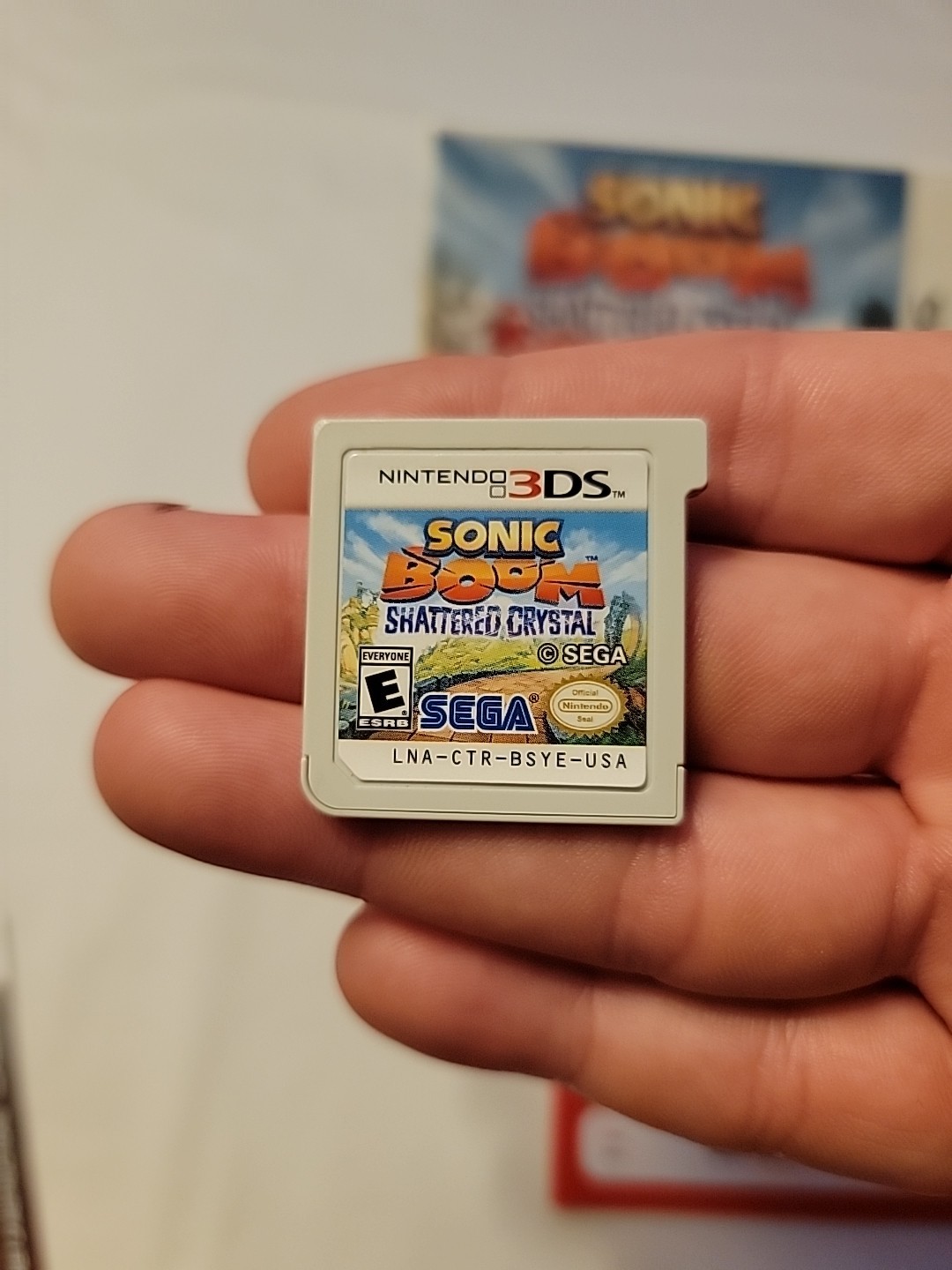 Sonic Boom: Shattered Crystal (Nintendo 3DS, 2014) Complete in Box ~ Tested