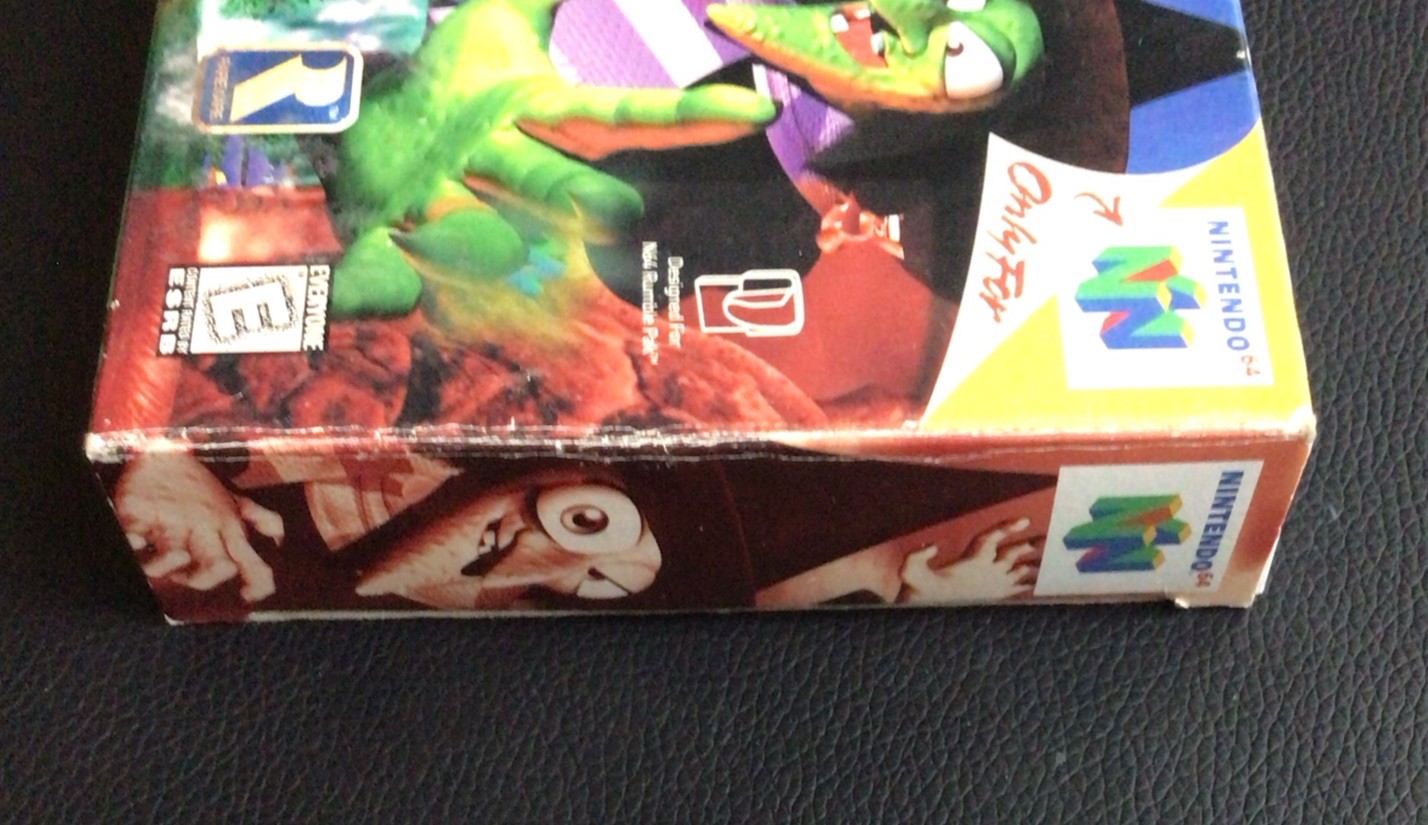 Banjo-Kazooie (Nintendo 64, 1998) Box Manual Complete CIB N64 Good shape