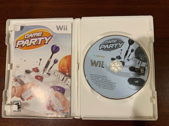 Game Party 1 and 3 – Nintendo Wii Game both Were Tested and Work