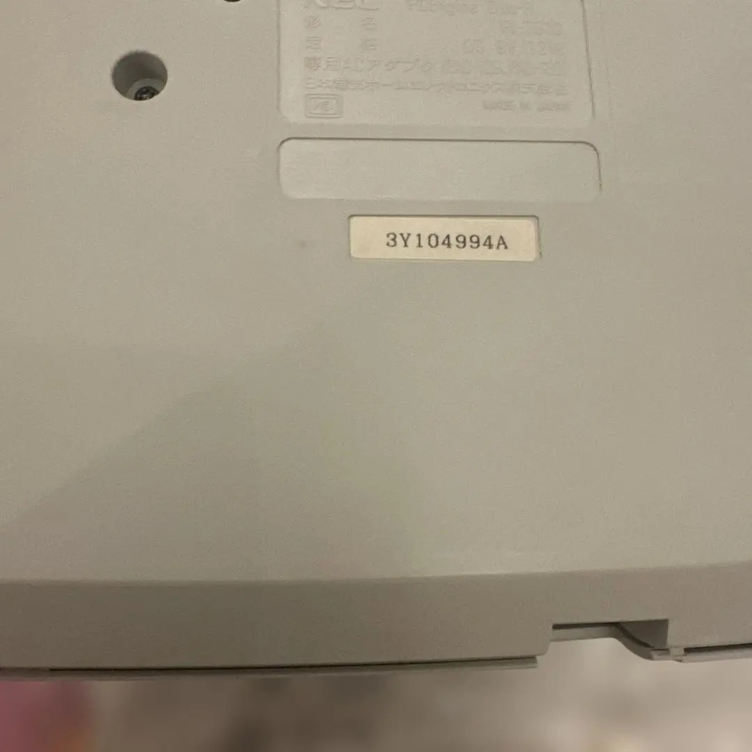 NEC PC Engine DUO R Console with Controller AC Adapter AV Cable As Is Used
