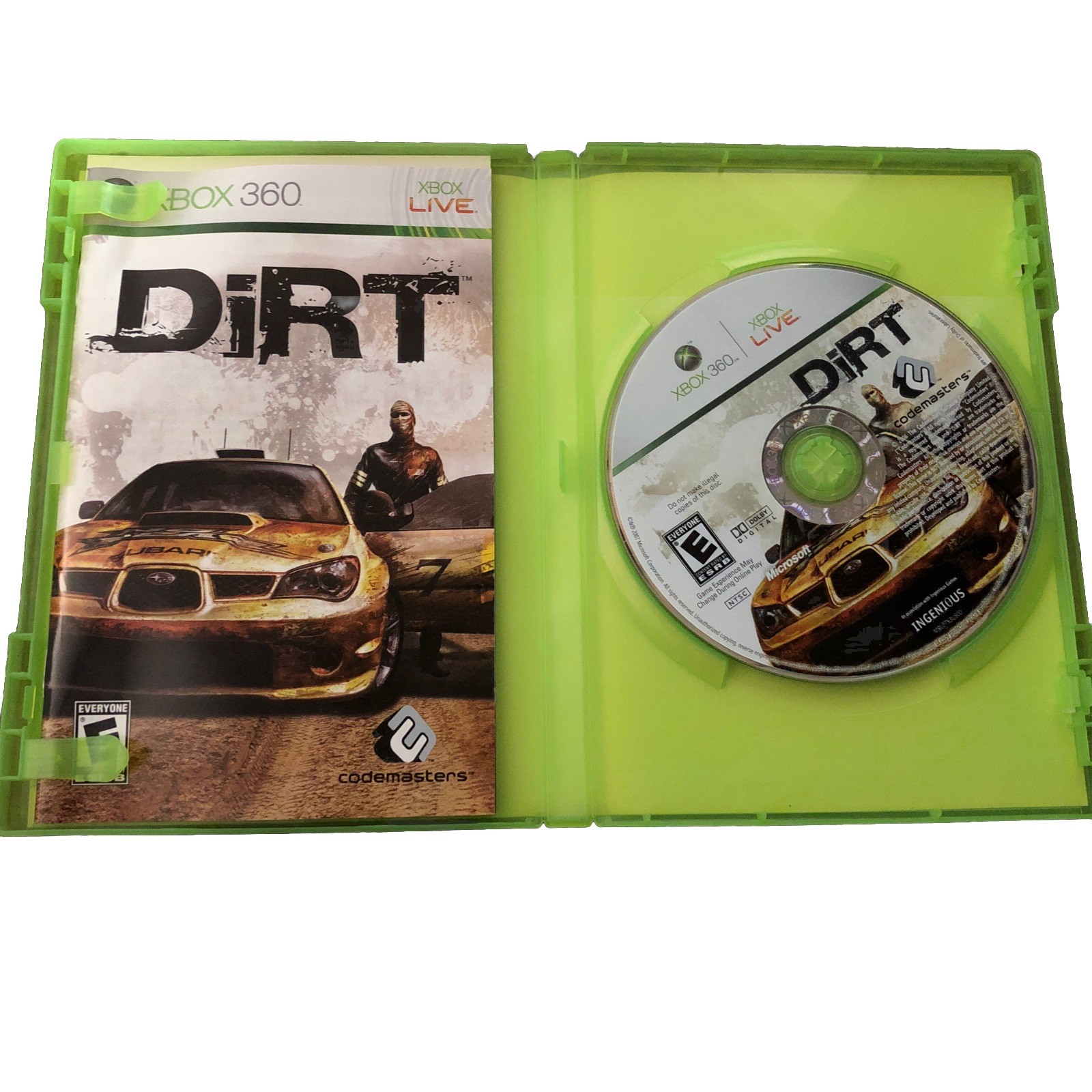 Dirt – Xbox 360 – Off Road Racing game