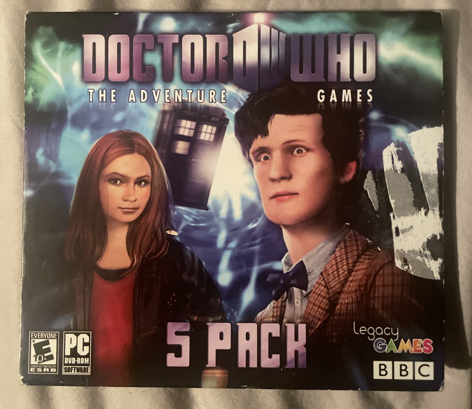 Doctor Who The Adventure Games BBC Puzzle PC Game 5 Game Pack 1 CD