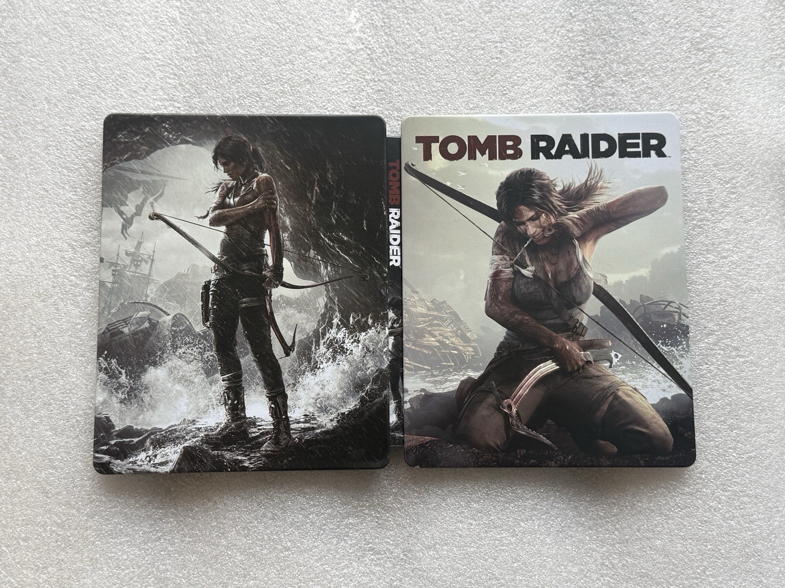 Tomb Raider Custom Made Steelbook/Steelup Case PS3/Xbox (No Game) New