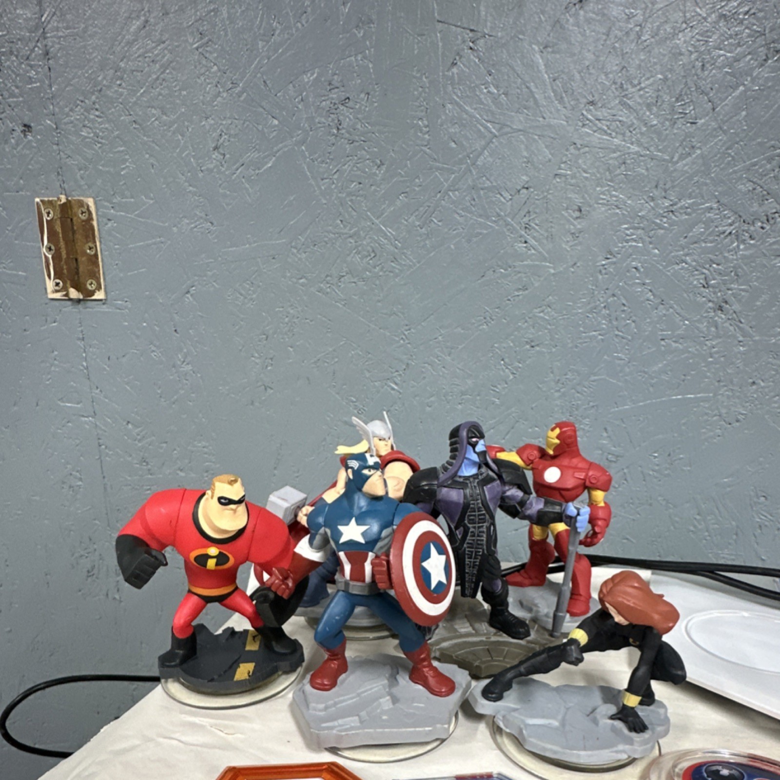 Disney Infinity Marvel Character Figure Pack Captain America Iron Man Thor Loki